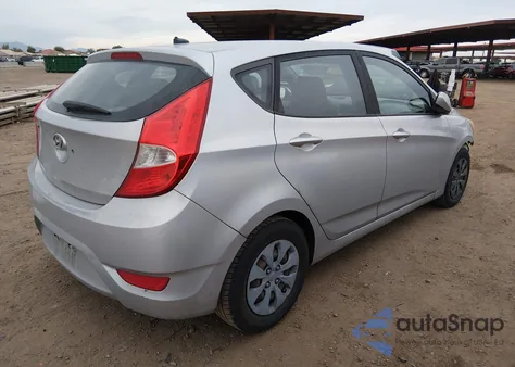 2016 Hyundai Accent Se z USA, uszkodzony, nr VIN KMHCT5AEXGU285347